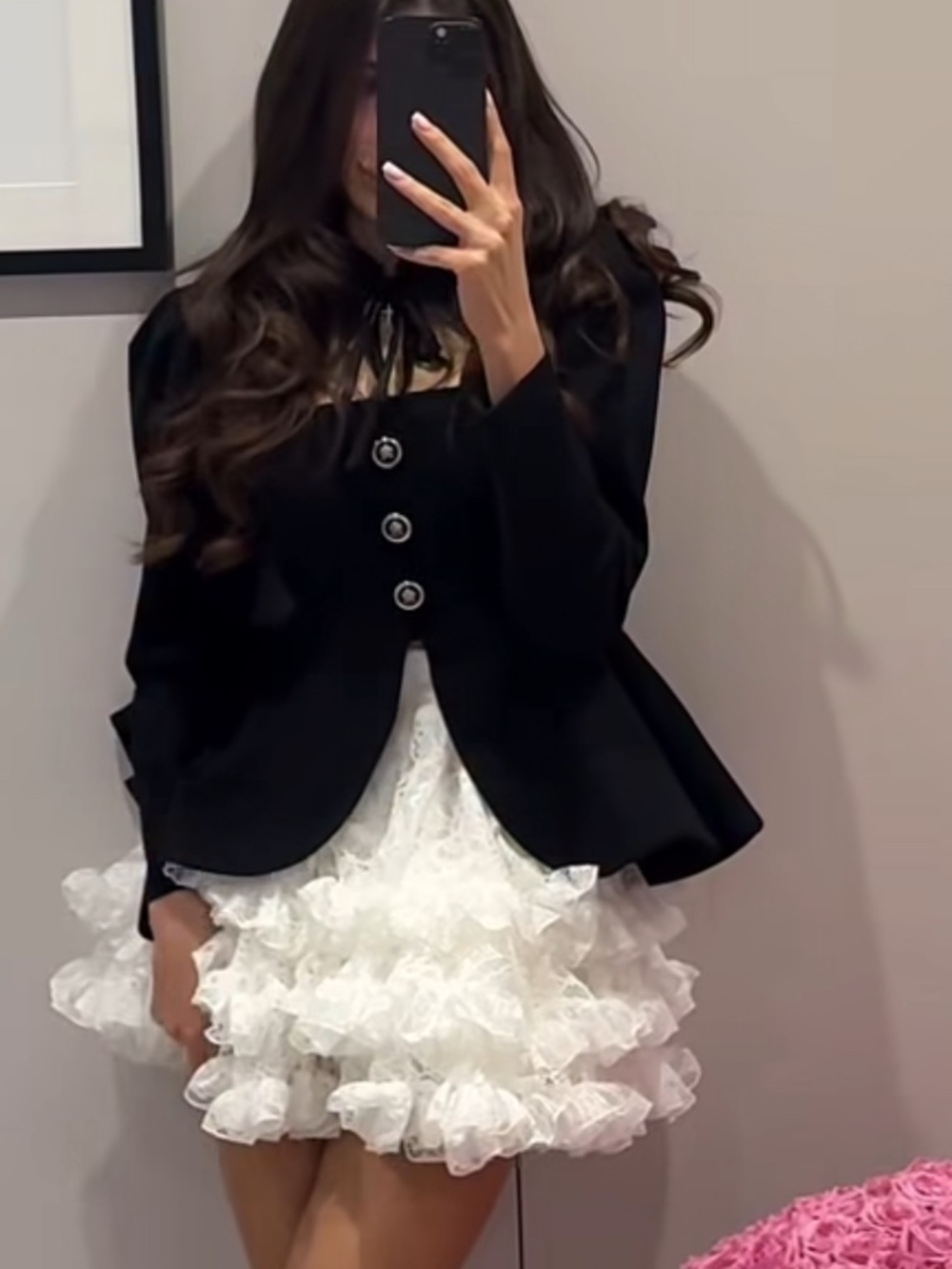 Ivina set jacket and skirt